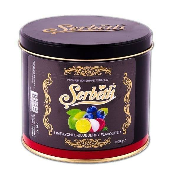 Табак Serbetli lime lychee blueberry 1кг в Новосибирске
