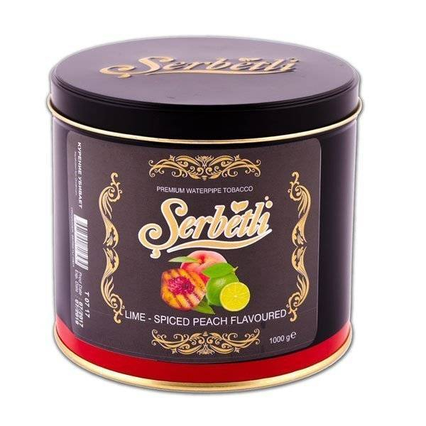 Табак Serbetli lime spiced peach 1кг в Новосибирске
