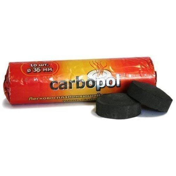 Уголь для кальяна Carbopol в Новосибирске