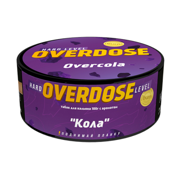 Табак Overdose Overcola  100 грамм в Новосибирске
