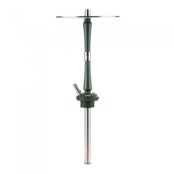 Кальян Hoob Go Britush Racing Green X Stainless Steel в Новосибирске