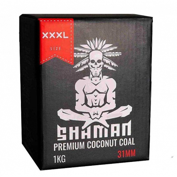 Кокосовый уголь Shaman 31мм в Новосибирске