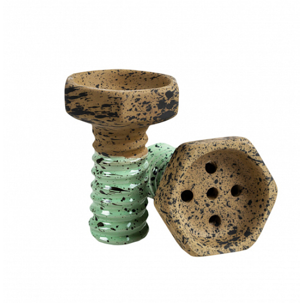 Чаша Thor Evil Screw Bowl Clay Светло Зеленый в Новосибирске