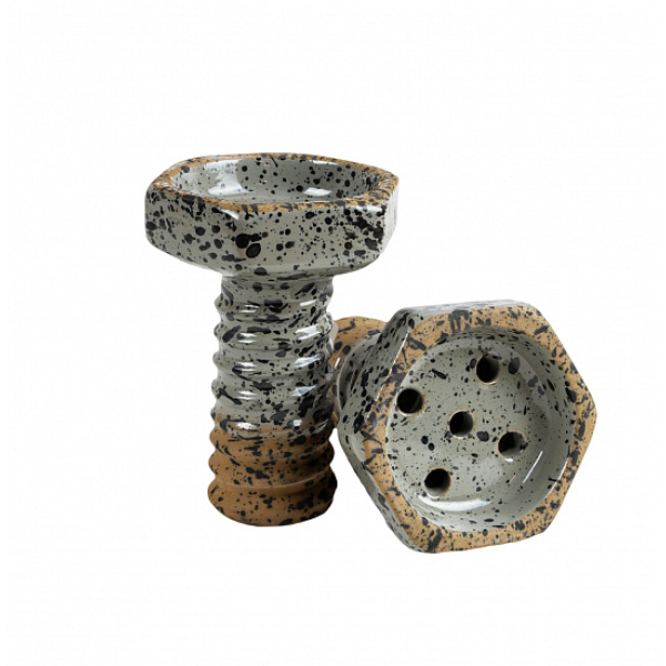 Чаша Thor Evil Screw Bowl Glaze  Серый в Новосибирске
