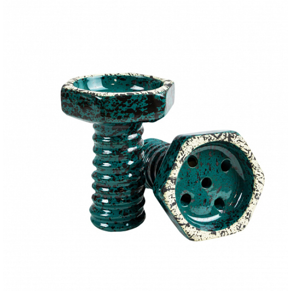 Чаша Thor Evil Screw Bowl Glaze Бирюза Сплошной в Новосибирске