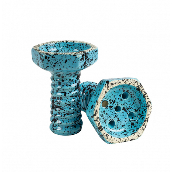 Чаша Thor Evil Screw Bowl Glaze Светло Синий  Сплошной в Новосибирске