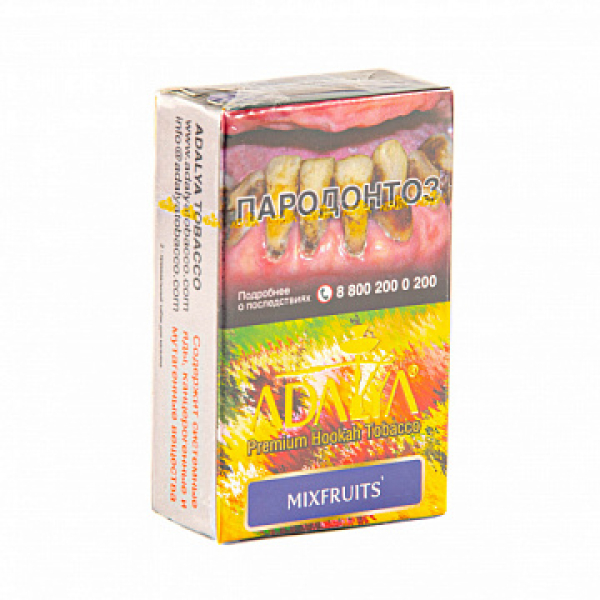 Табак ADALYA MIXFRUIT 20 гр в Новосибирске