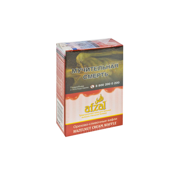 Табак AFZAL HAZELNUT CREAM WAFFLE 40 гр в Новосибирске