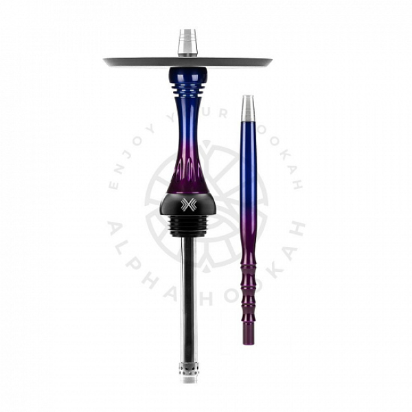 Кальян Alpha Hookah X Midnight Candy Синий (42 см) в Новосибирске