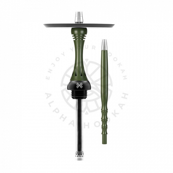 Кальян Alpha Hookah X Olive Зелёный (42 см) в Новосибирске