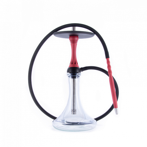 Кальян Alpha Hookah X Red Matte (Красный, 42 см) в Новосибирске