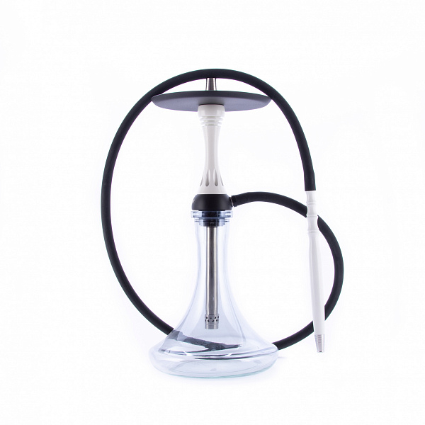 Кальян Alpha Hookah X SS Neon (Белый, 42 см) в Новосибирске
