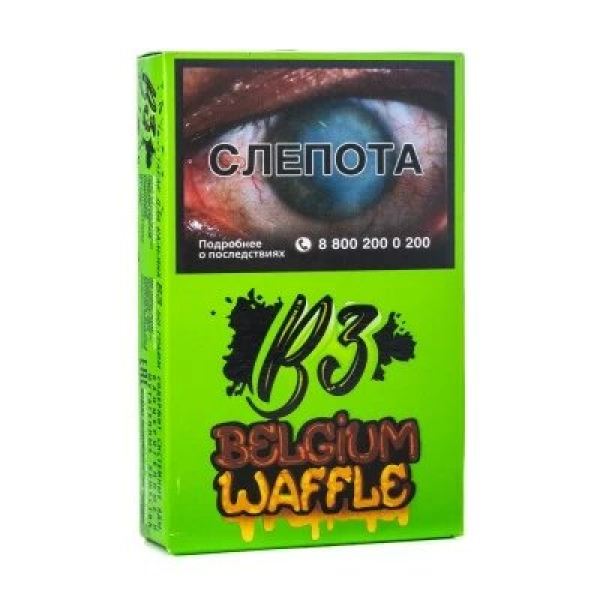 Табак B3 Belguim waffle (Бельгийские вафли) 50 гр в Новосибирске