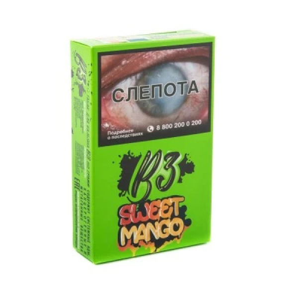 Табак B3 Sweet Mango (Сладкое Манго) 50 гр в Новосибирске