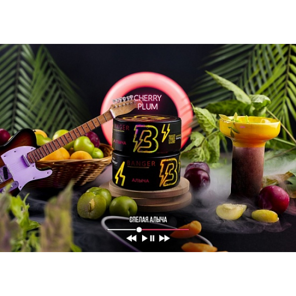 Табак Banger Cherry plum 100 грамм в Новосибирске