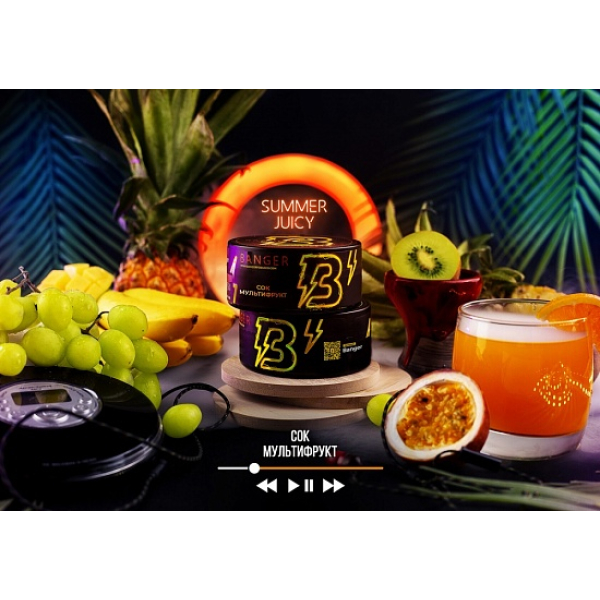 Табак Banger Summer Juicy 100 грамм в Новосибирске