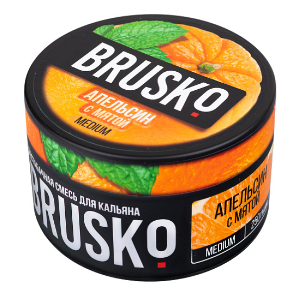 Смесь BRUSKO АПЕЛЬСИН С МЯТОЙ (MEDIUM) 250 гр в Новосибирске