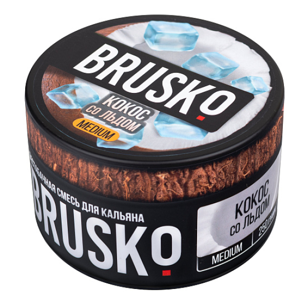 Смесь BRUSKO КОКОС СО ЛЬДОМ (MEDIUM) 250 гр в Новосибирске
