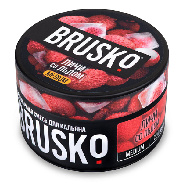 Смесь BRUSKO ЛИЧИ СО ЛЬДОМ (MEDIUM) 250 гр в Новосибирске
