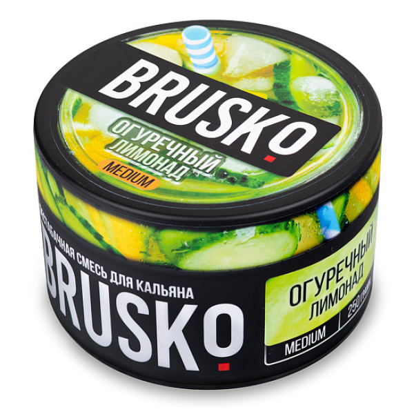 Смесь BRUSKO ОГУРЕЧНЫЙ ЛИМОНАД (MEDIUM) 250 гр в Новосибирске