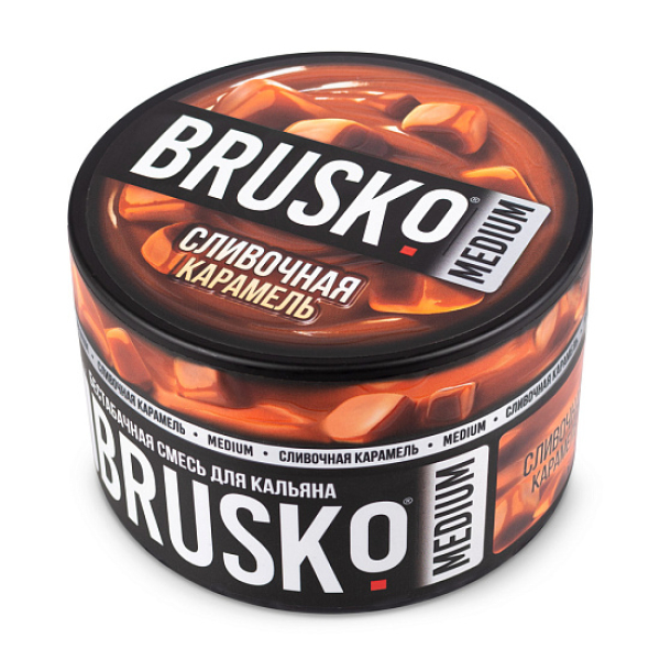 Смесь BRUSKO СЛИВОЧНАЯ КАРАМЕЛЬ (MEDIUM) 250 гр в Новосибирске