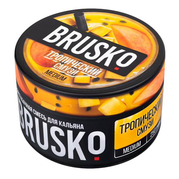 Смесь BRUSKO ТРОПЧЕСКИЙ СМУЗИ (MEDIUM) 250 гр в Новосибирске