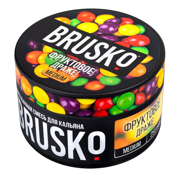 Смесь BRUSKO ФРУКТОВОЕ ДРАЖЕ (MEDIUM) 250 гр в Новосибирске