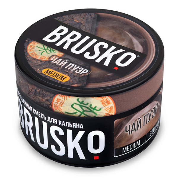 Смесь BRUSKO ЧАЙ ПУЭР (MEDIUM) 250 гр в Новосибирске