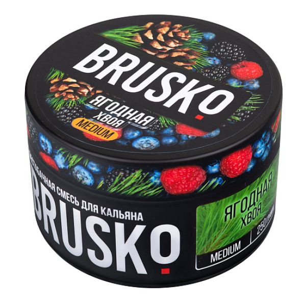 Смесь BRUSKO ЯГОДНАЯ ХВОЯ (MEDIUM) 250 гр в Новосибирске