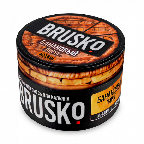 Смесь Brusko Medium Банановый пирог 50 грамм в Новосибирске