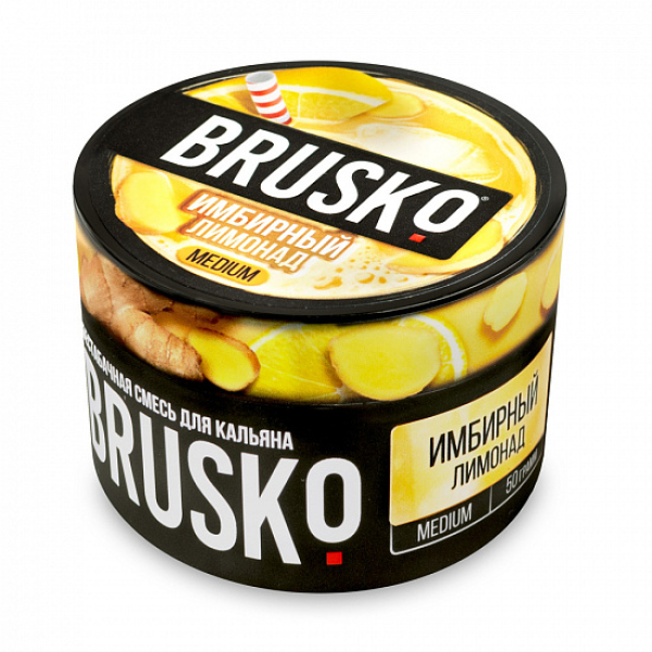 Смесь Brusko Medium Имбирный лимонад 50 грамм в Новосибирске