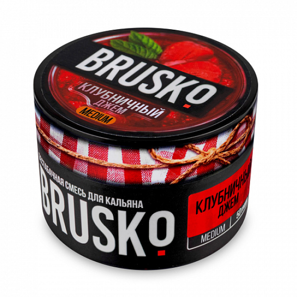 Смесь Brusko Medium Клубничный джем 50 грамм в Новосибирске