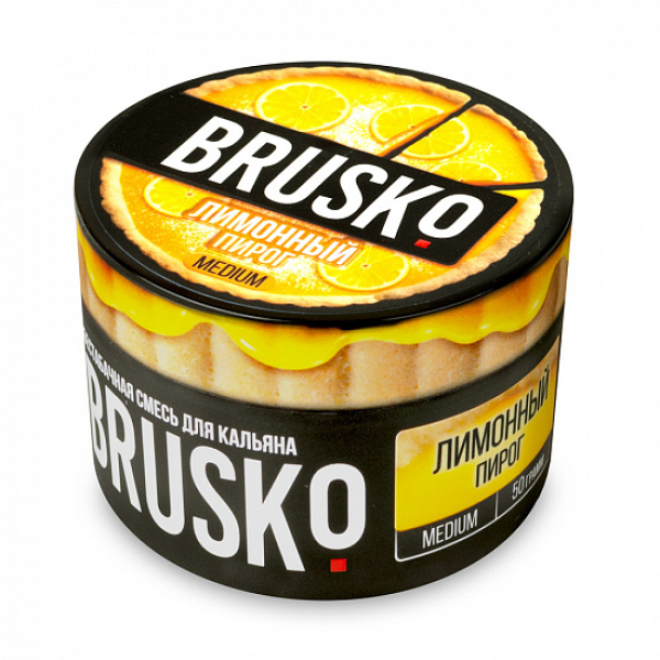 Смесь Brusko Medium Лимонный пирог 50 грамм в Новосибирске