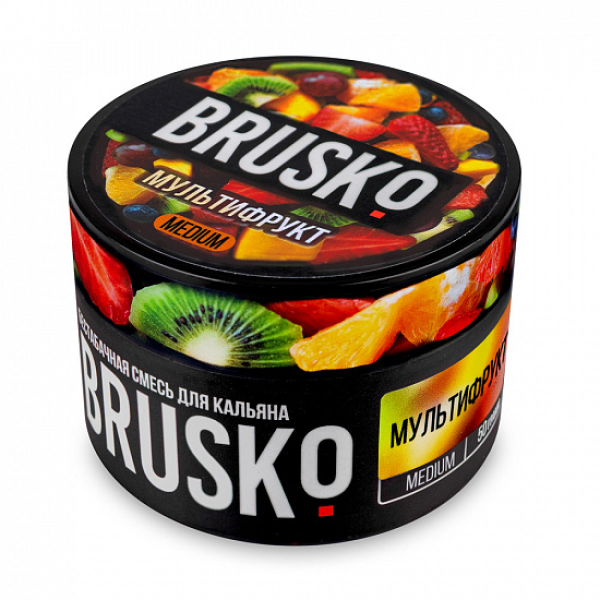 Смесь Brusko Medium Мультифрукт 50 грамм в Новосибирске