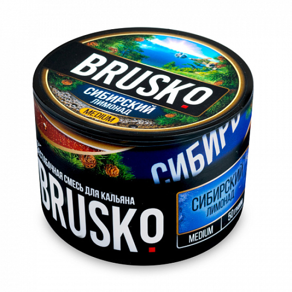 Смесь Brusko Medium Сибирский лимонад 50 грамм в Новосибирске