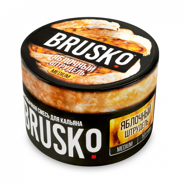 Смесь Brusko Medium Яблочный штрудель 50 грамм в Новосибирске