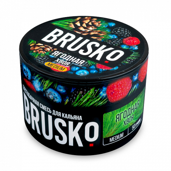 Смесь Brusko Medium Ягодная хвоя 50 грамм в Новосибирске