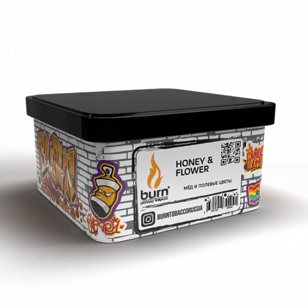 Табак BURN FLOWER & HONEY 200 грамм в Новосибирске