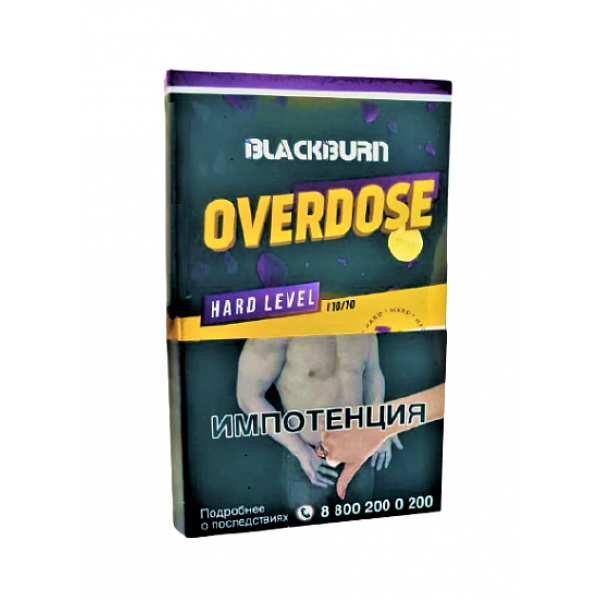 Табак Blackburn Overdose 100 грамм в Новосибирске