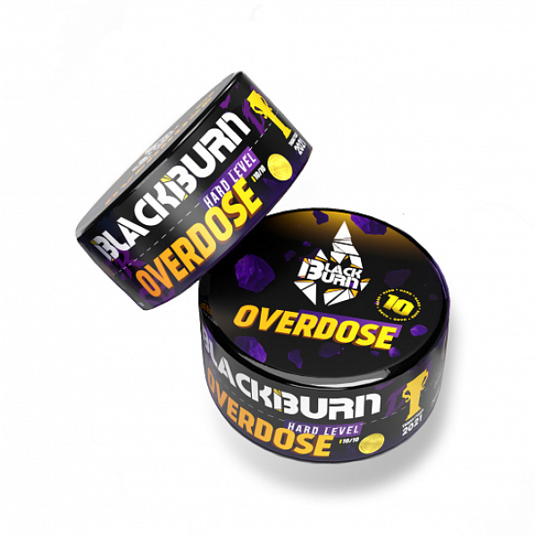 Табак BlackBurn Overdose 25 грамм в Новосибирске