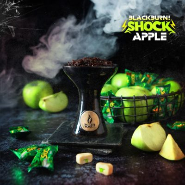 Табак Blackburn Apple Shock 100 грамм в Новосибирске