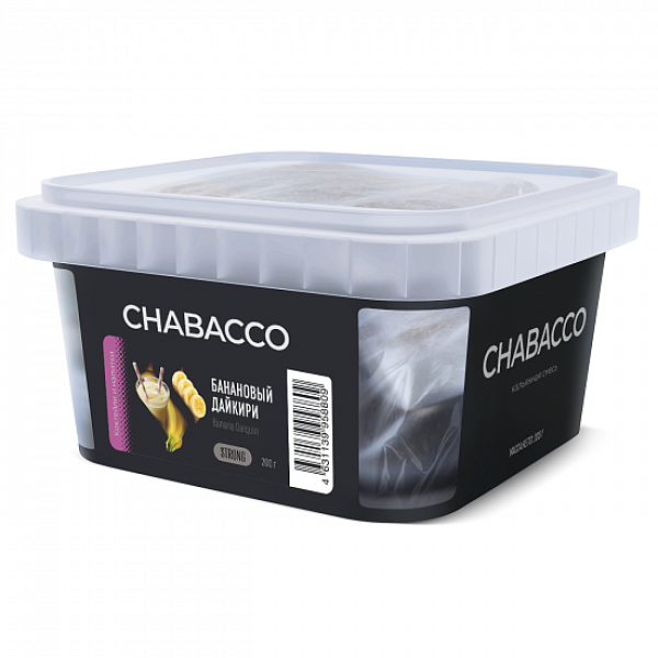 Смесь Chabacco Strong Banana Daiquiri (Банановый Дайкири) 200 гр в Новосибирске