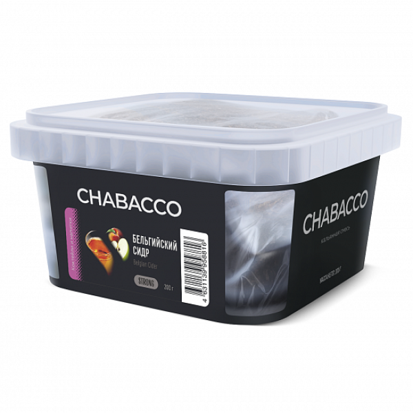 Смесь Chabacco Strong Belgian Cider (Бельгийский Сидр) 200 гр в Новосибирске