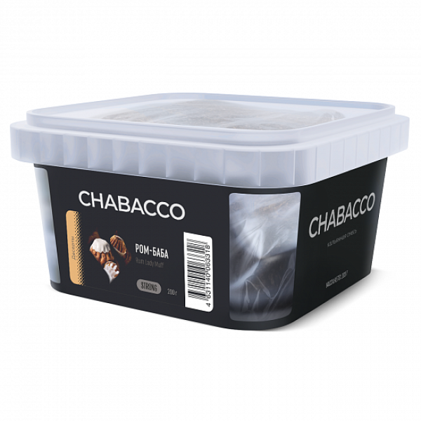 Смесь Chabacco Strong Rum Lady Muff (Ром Баба) 200 гр в Новосибирске