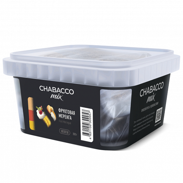 Смесь Chabacco mix Fruit Meringue (Фруктовая Меренга) 200 гр в Новосибирске