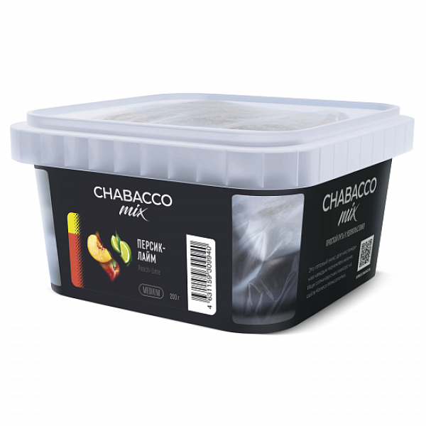 Смесь Chabacco mix Peach Lime (Персик Лайм) 200 гр в Новосибирске