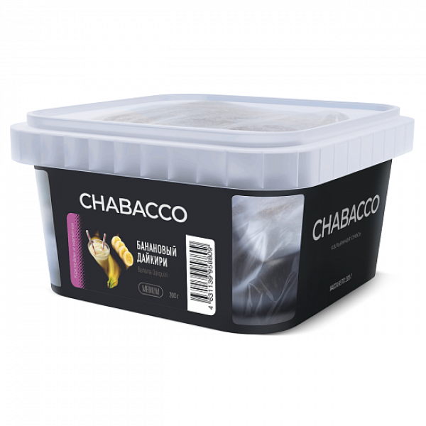 Смесь Chabacco Medium Banana Daiquiri (Банановый Дайкири) 200 гр в Новосибирске