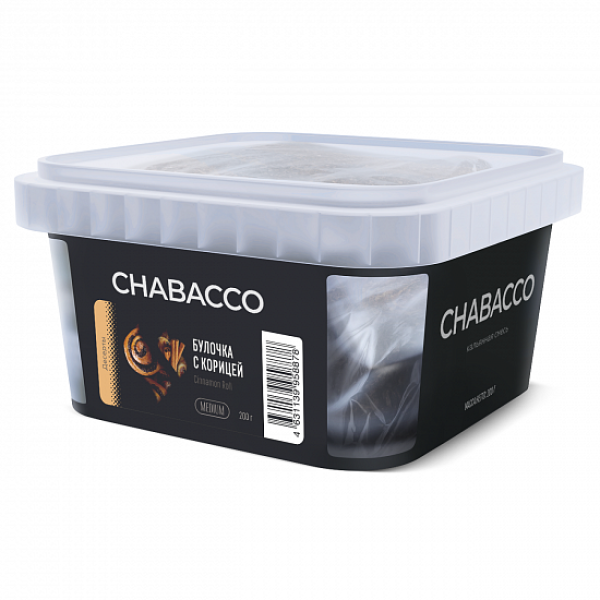 Смесь Chabacco Medium Cinnamon Roll (Булочка с Корицей) 200 гр в Новосибирске