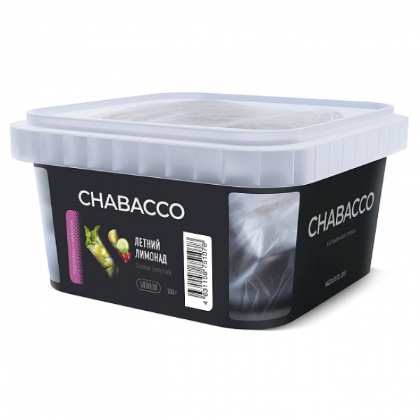 Смесь Chabacco Medium Summer Lymonade (Летний Лимонад) 200 гр в Новосибирске