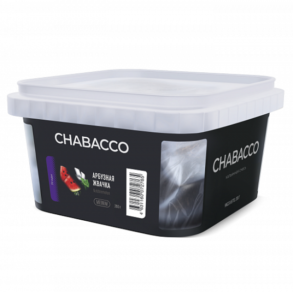 Смесь Chabacco Medium Watermelon Gum (Арбузная Жвачка) 200 гр в Новосибирске
